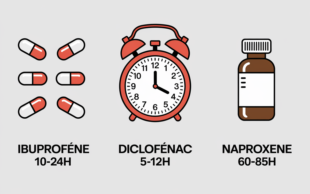 anti inflammatoire dans le sang duree ibuprofene diclofenac naproxene