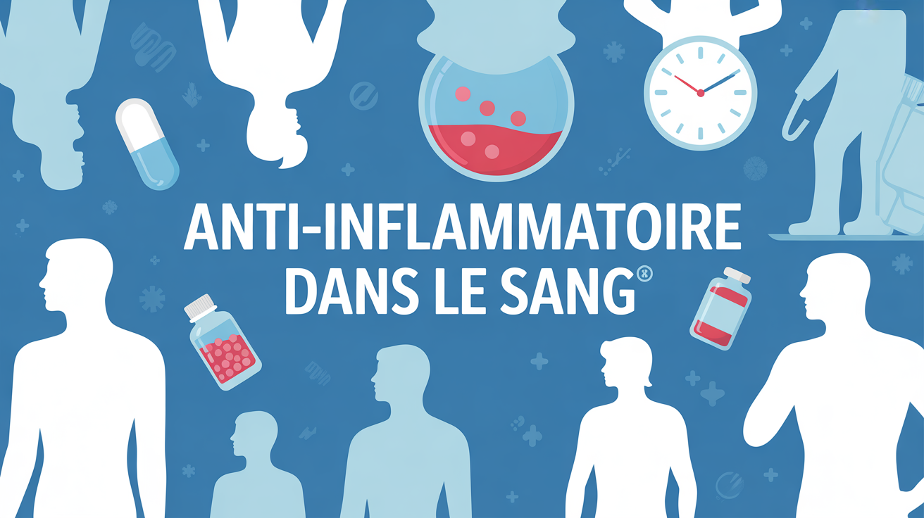 anti inflammatoire dans le sang pictogrammes info