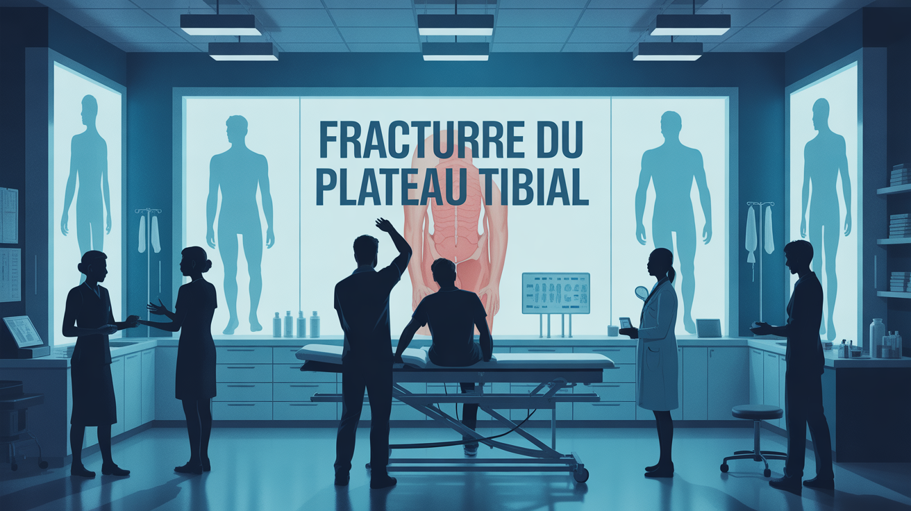 scene cabinet medical fracture du plateau tibial