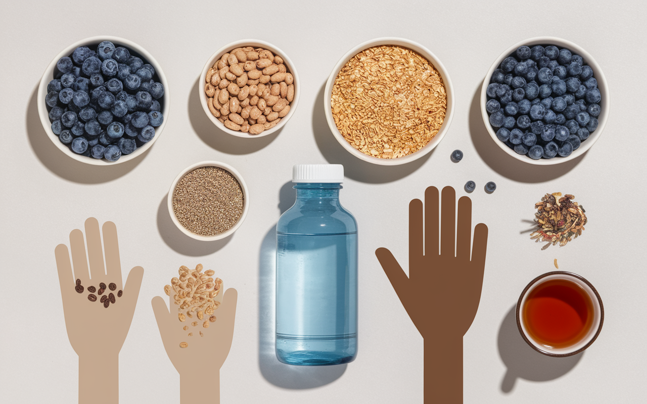 Panier constipation remede grand mere pruneaux lin psyllium tisanes