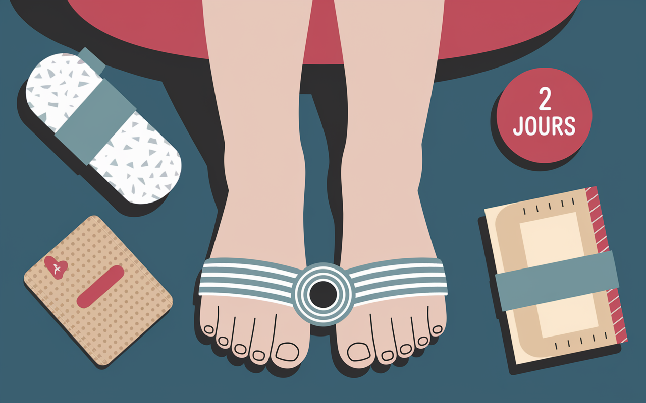 Comment faire pansement syndactylie orteil