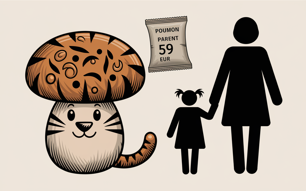 champignon lignosus tete de tigre sachet prix 59 euros