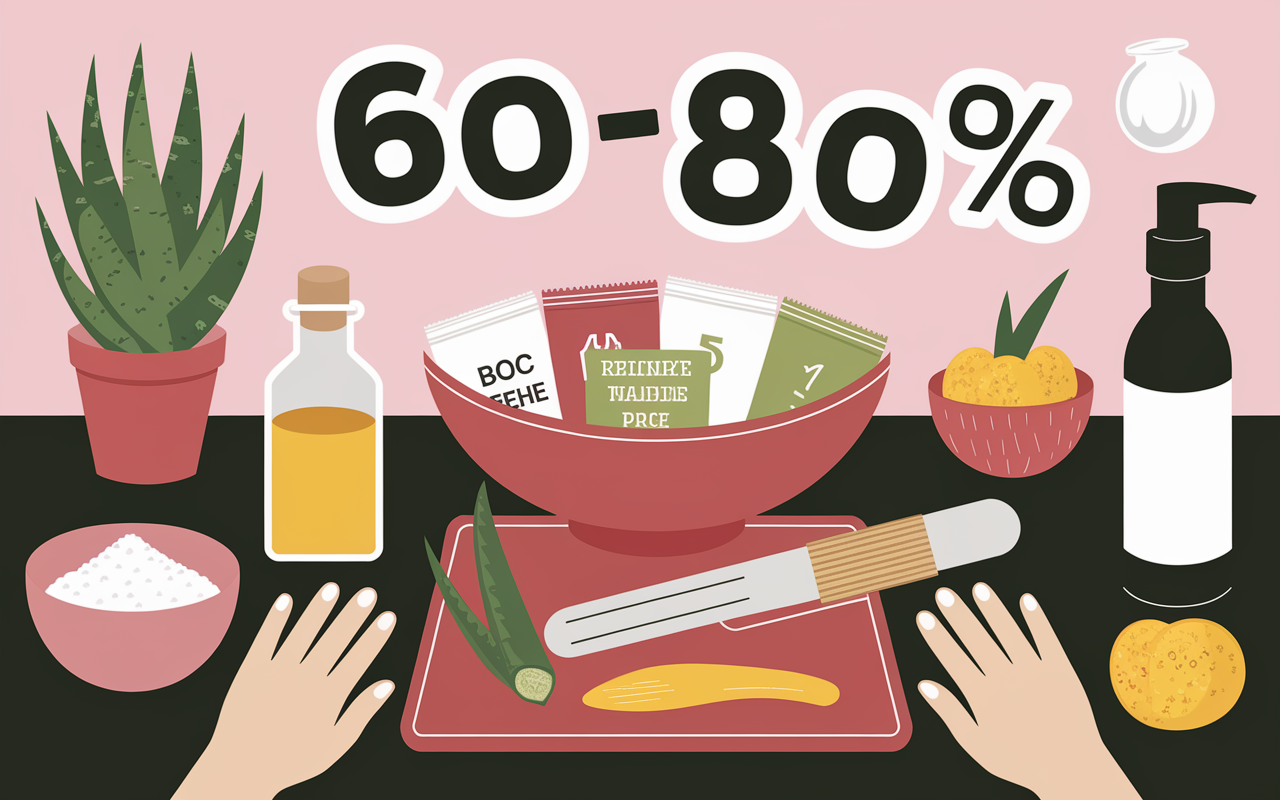 Aloe vera, gingembre, sel, pied, scène remède pieds brûlants