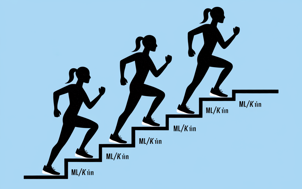VO2 max explication escaliers chiffres poumons