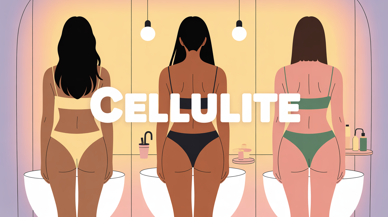 Silhouettes féminines jambes lisses devant fond lumineux