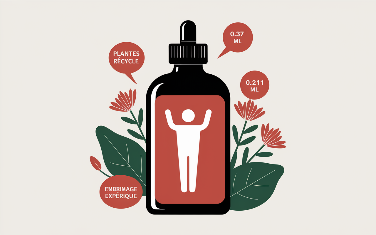 flacon huile de ricin articulation apaisée chiffres étude