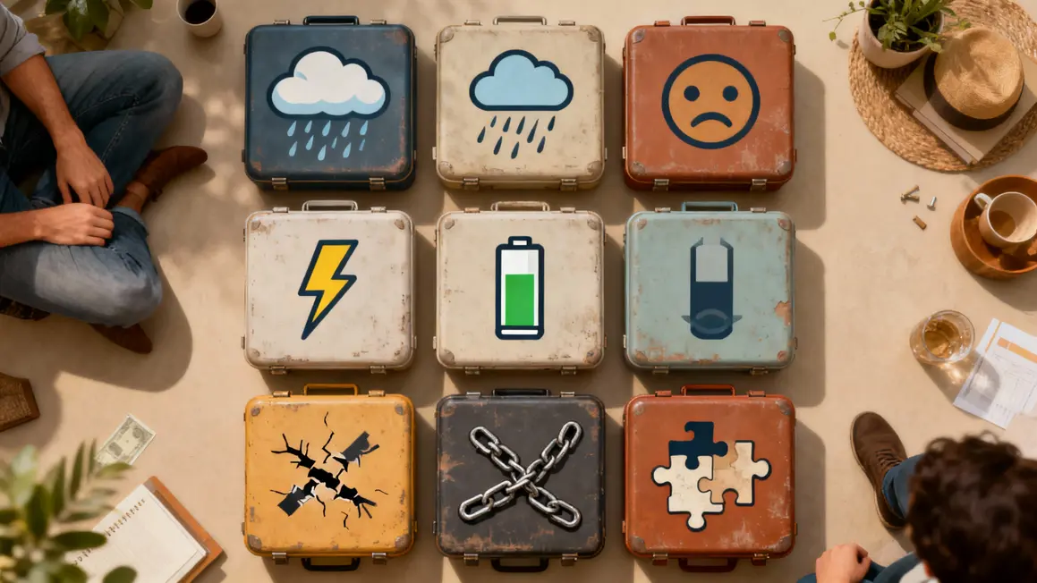 tableau catégories questionnaires psychologie symboles universels