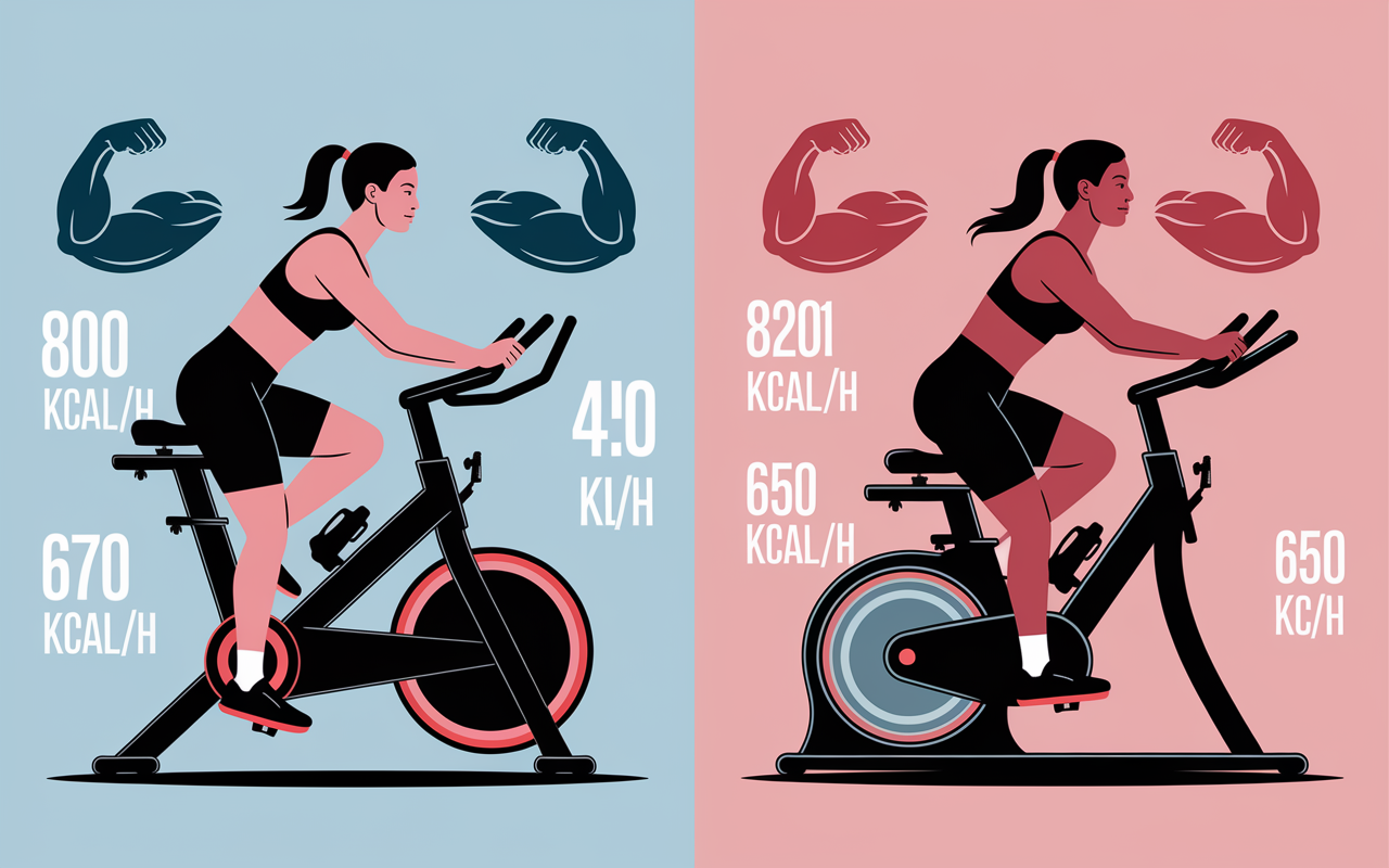 Tapis de course et velo elliptique silhouettes calories muscles