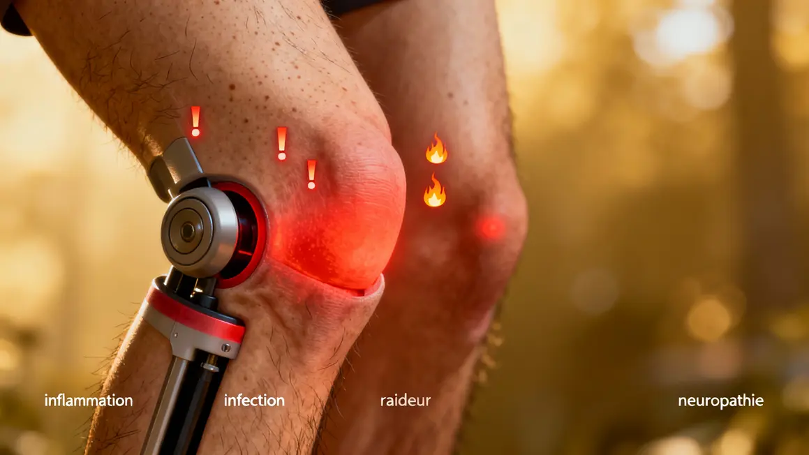 Schéma douleur inflammation infection prothèse genou forum