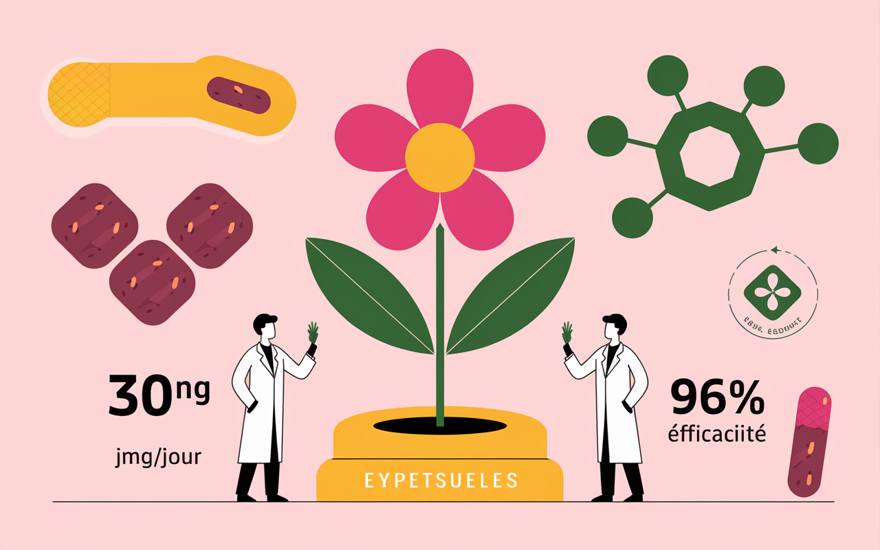 Science et efficacité 30mg Gummies Naali safran