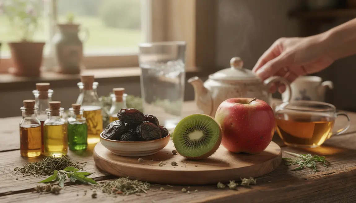 Table aliments naturels pour soulager la constipation