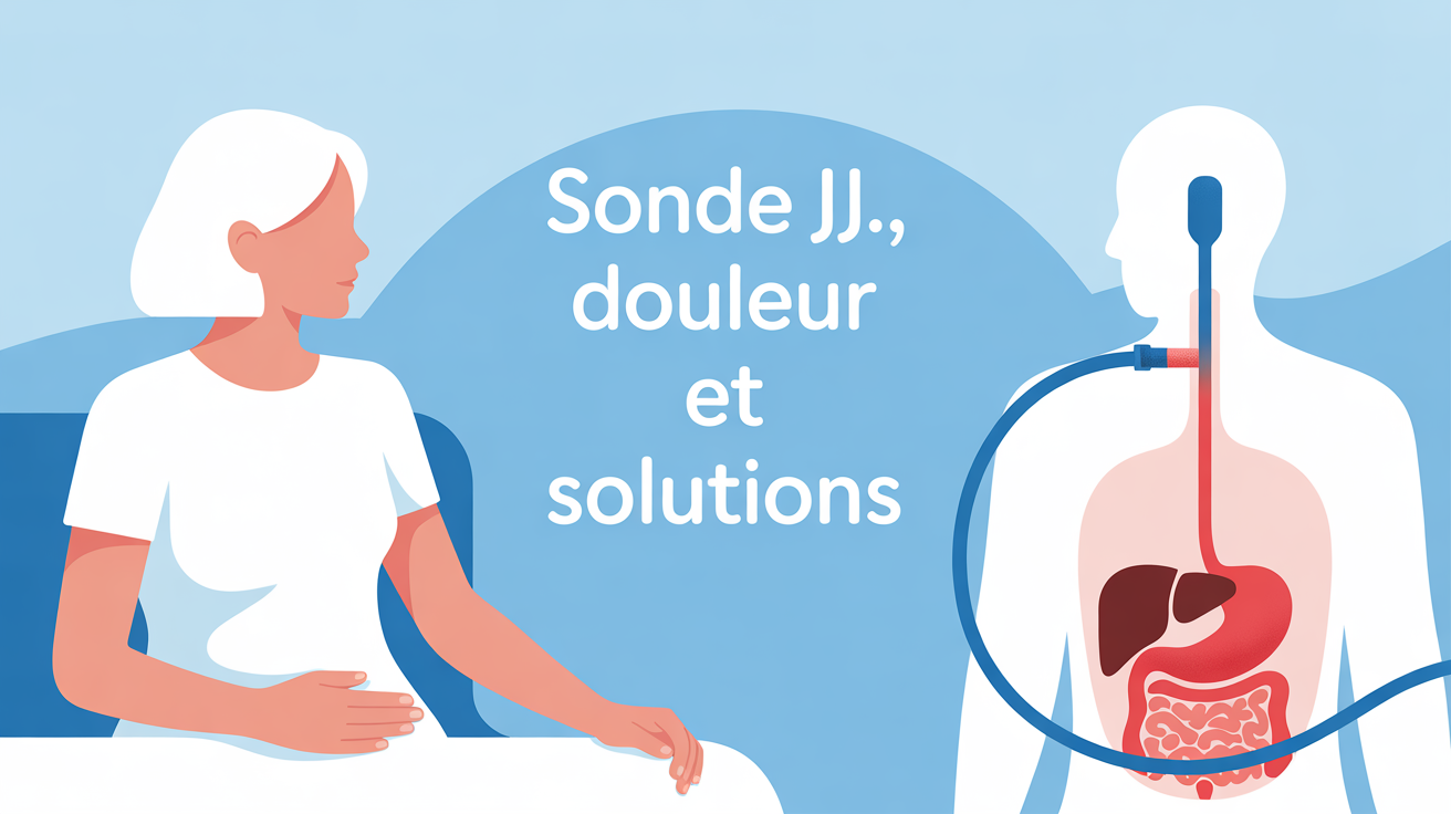 illustration medicale stylisee sonde jj douleur solutions