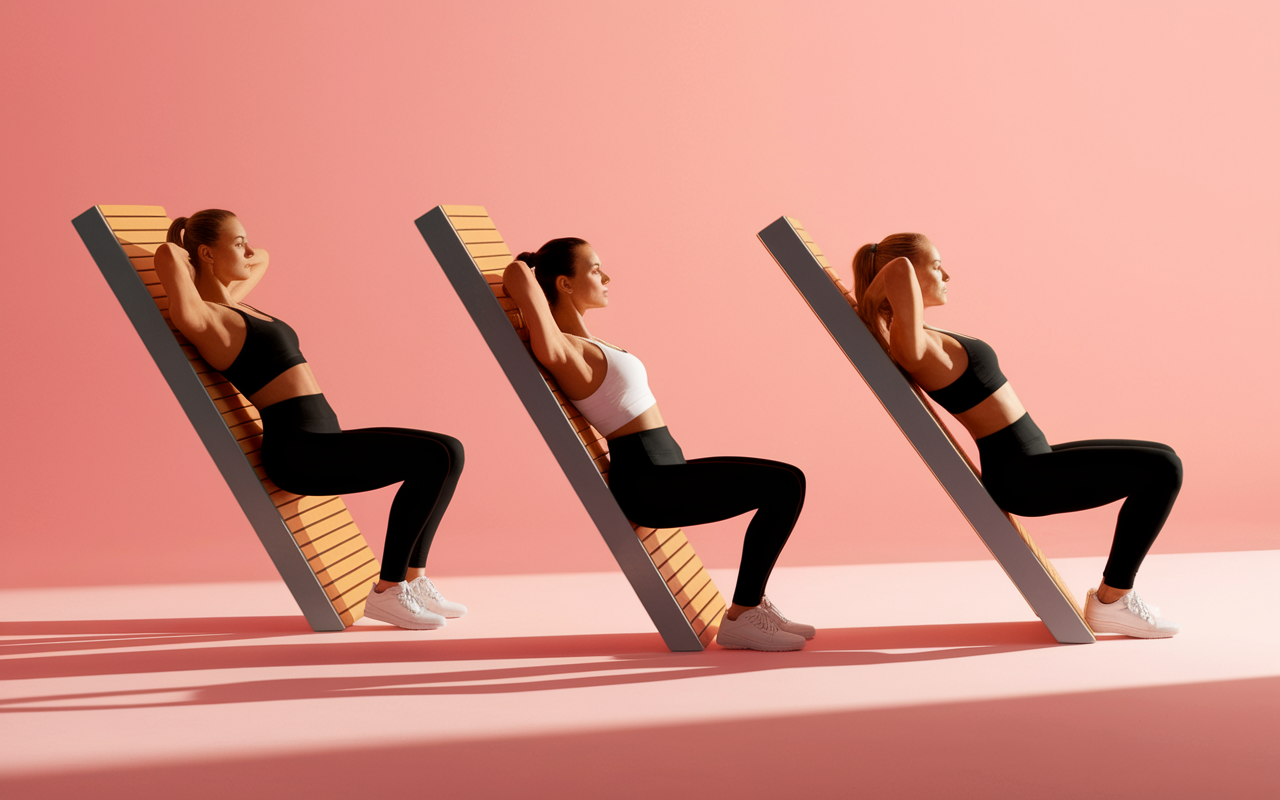 Trois bancs abdominaux 2025, incliné, multifonction, pliable, exercices