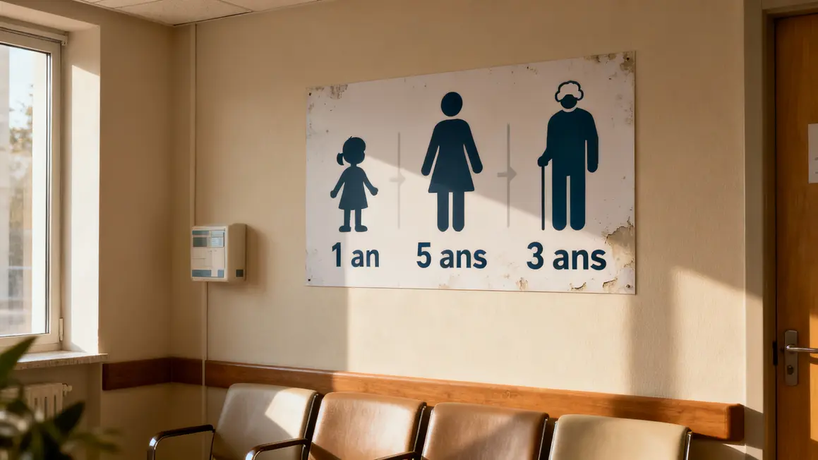 tableau durée validité ordonnance lunettes 2025