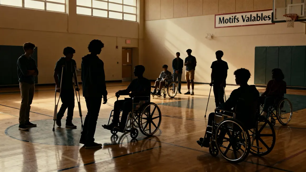 Élèves EPS fauteuil roulant attelles, motifs légitimes