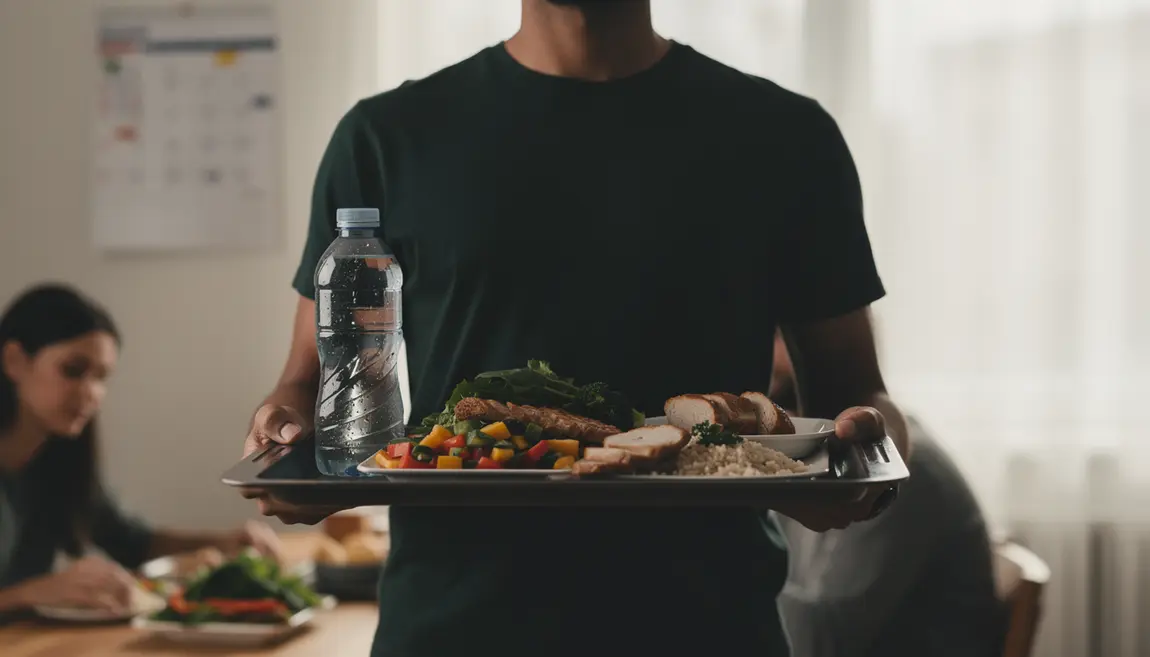 plateau repas équilibré perdre 5 kg en une semaine