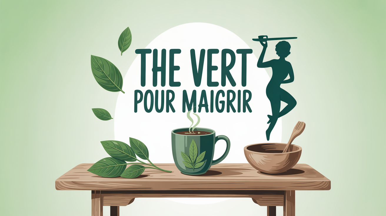 scene zen avec the vert pour maigrir