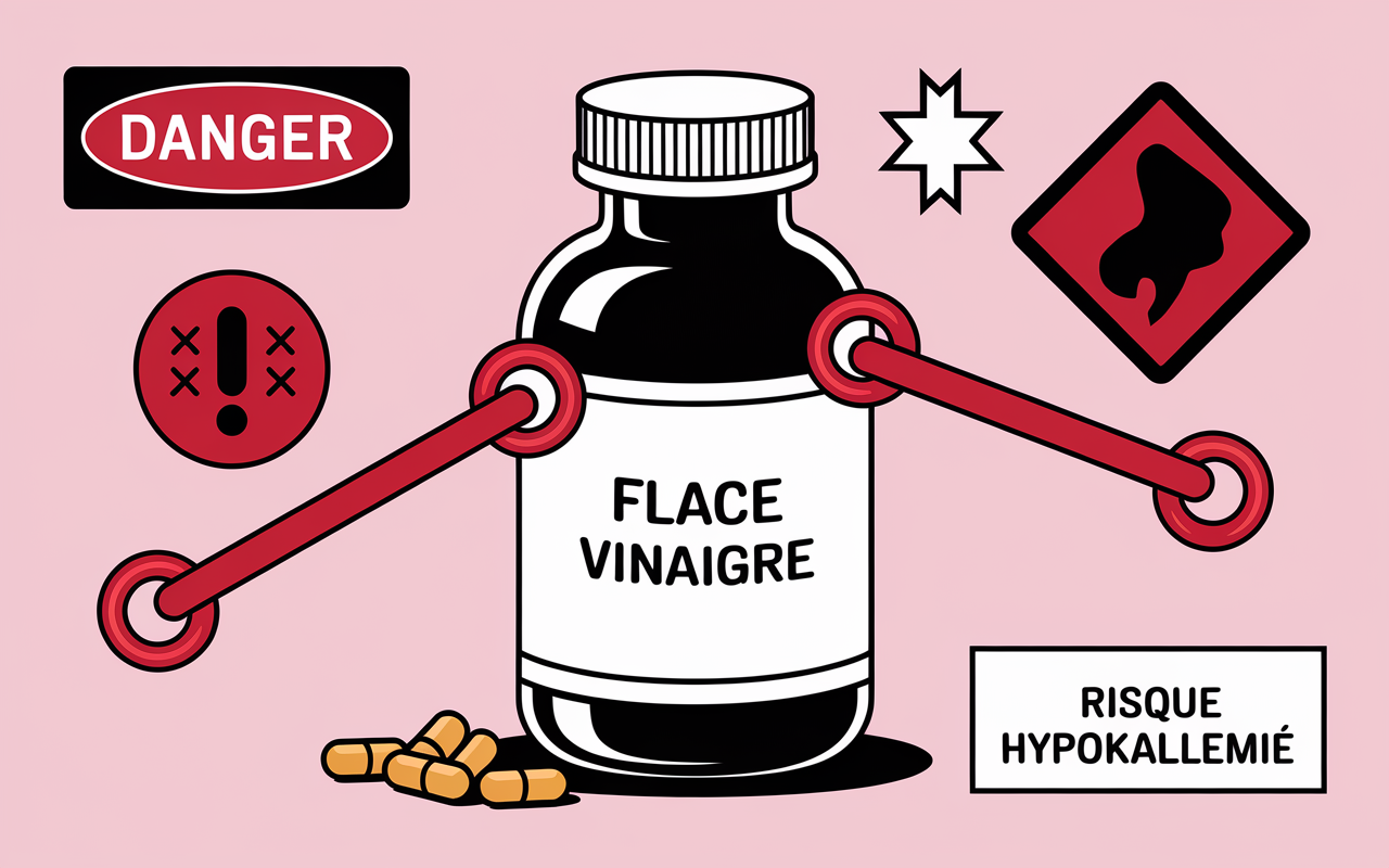 vinaigre de cidre et hypertension risques medical tableau