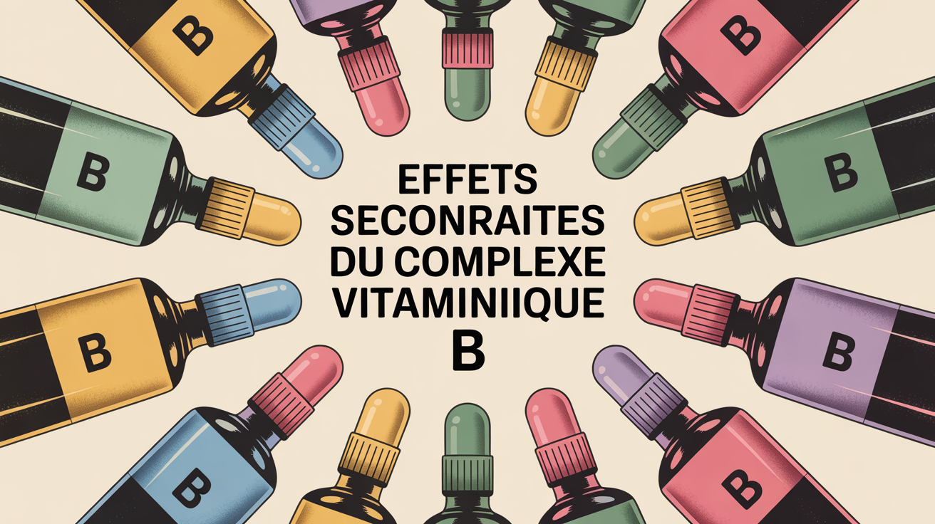 vitamine b complexe effets secondaires illustration medicale