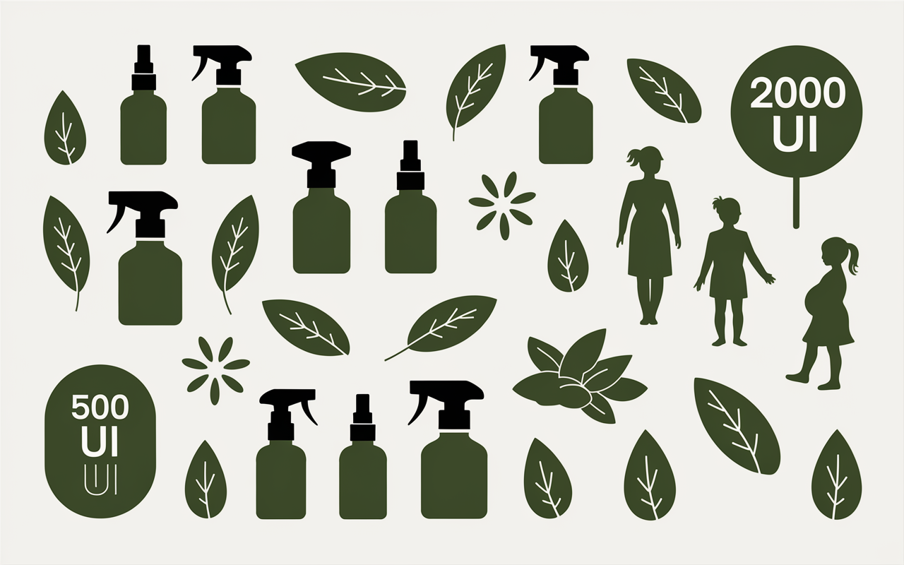 vitamine d 3 naturelle selection flacons pictogrammes