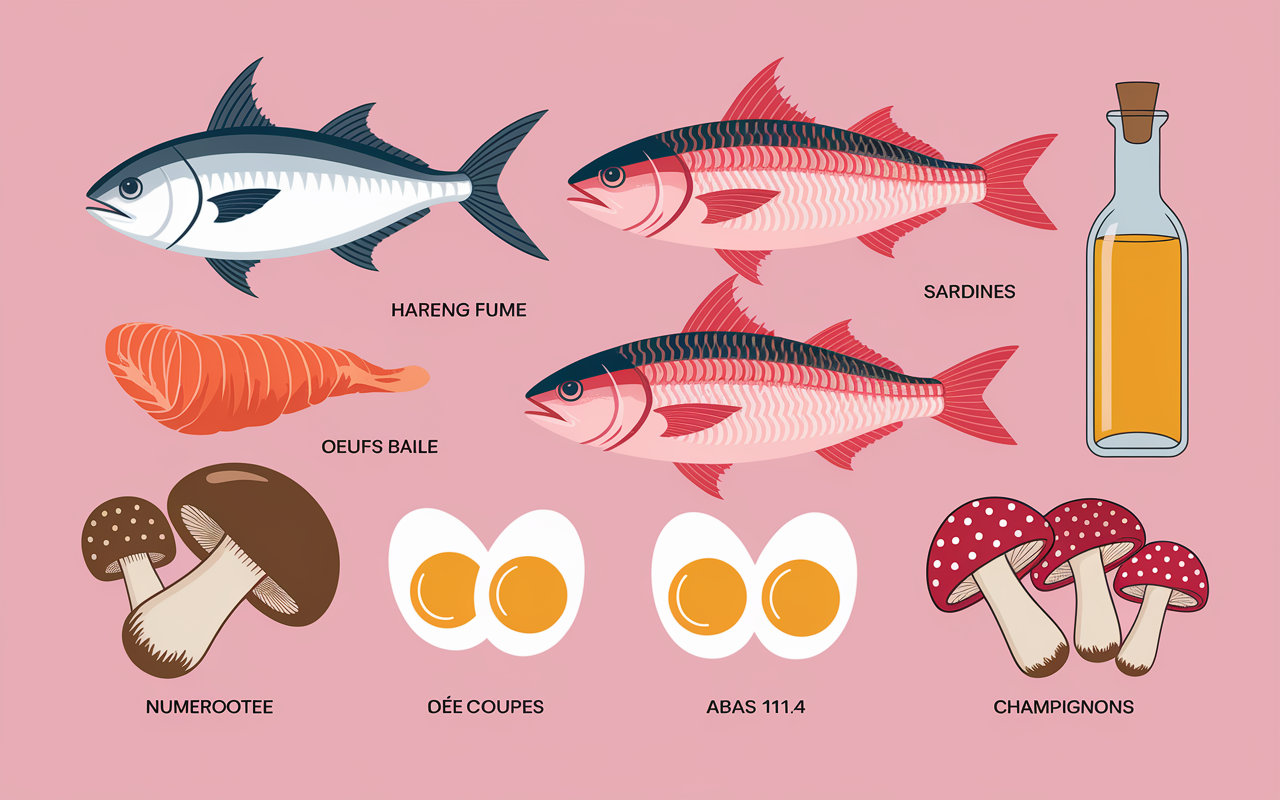 liste aliments riches vitamine d3 quels aliments