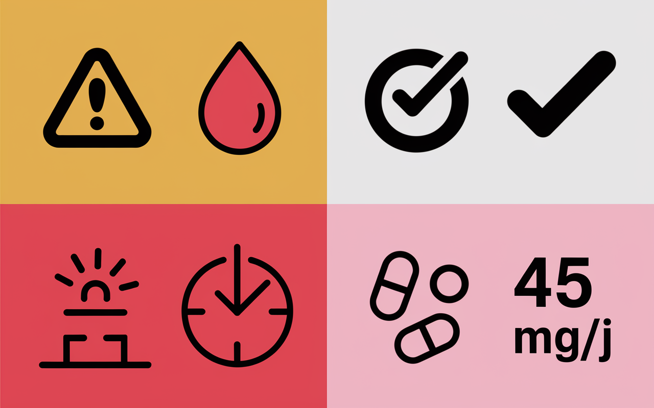 Tableau vitamine K2 MK7 danger risques reels