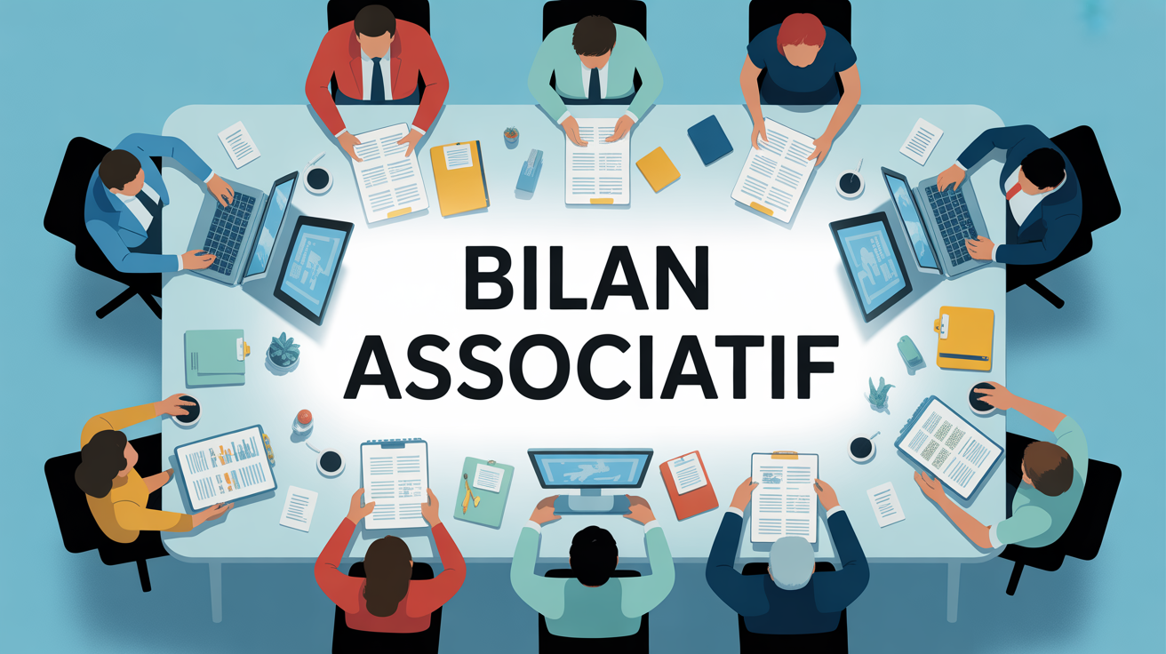 Illustration bilan pour association table gestion associative