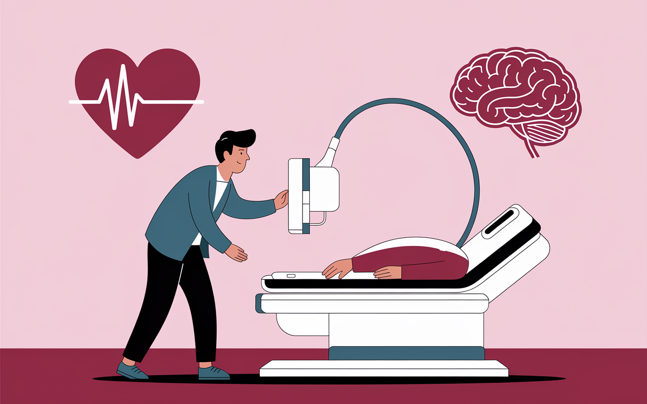 magnétothérapie danger devant appareil avec alertes médicales