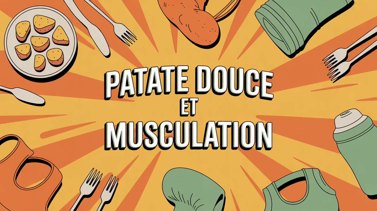 plateau repas sportif patate douce musculation