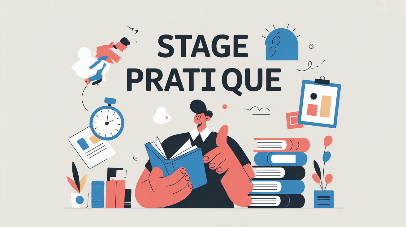 illustration stage pratique et formation