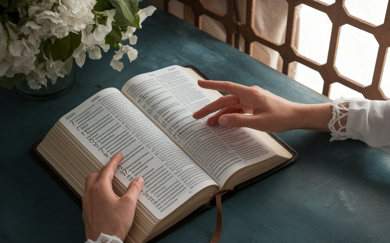 bible corinthiens voile chrétiens table