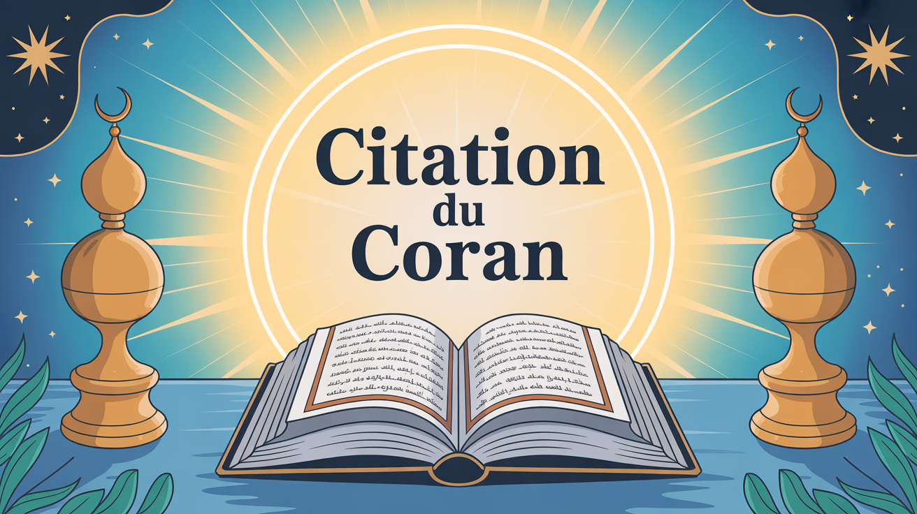 coran citation livre stylise spiritualite paix