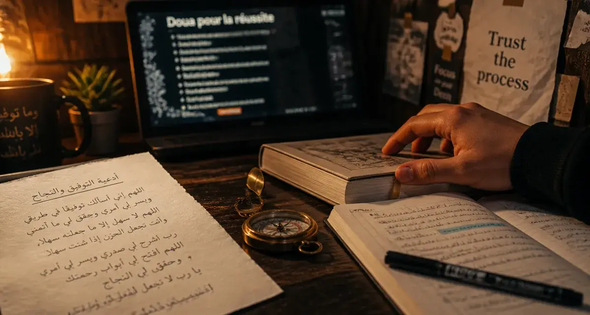 Doua pour la réussite scolaire : 3 invocations pour apaiser et réussir ses examens