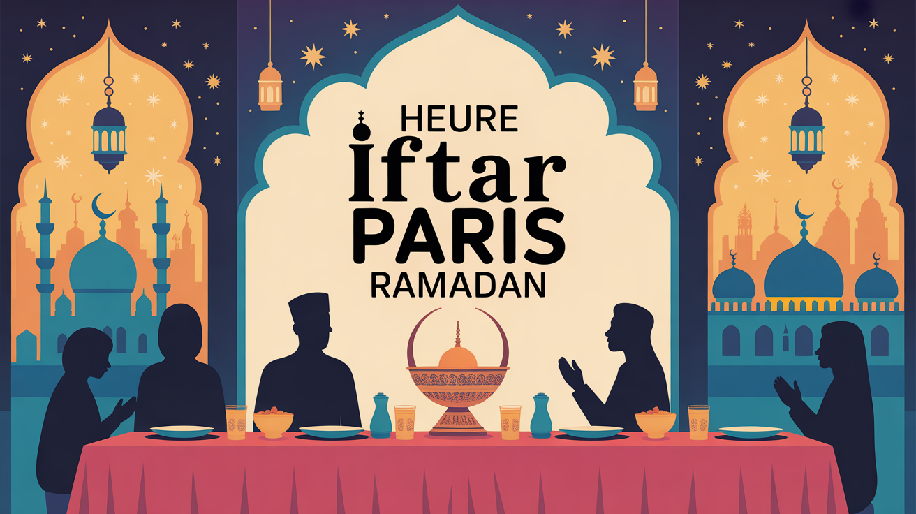 heur iftar paris repas mosquee soir