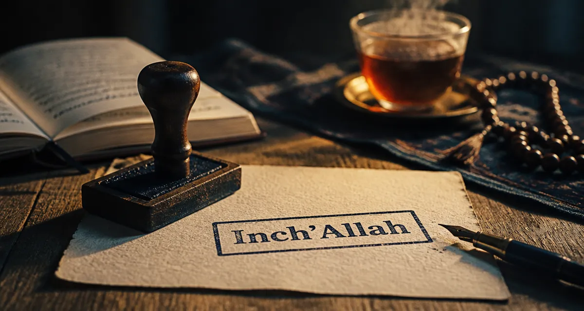 Que veut dire inch'allah ? sens et origine