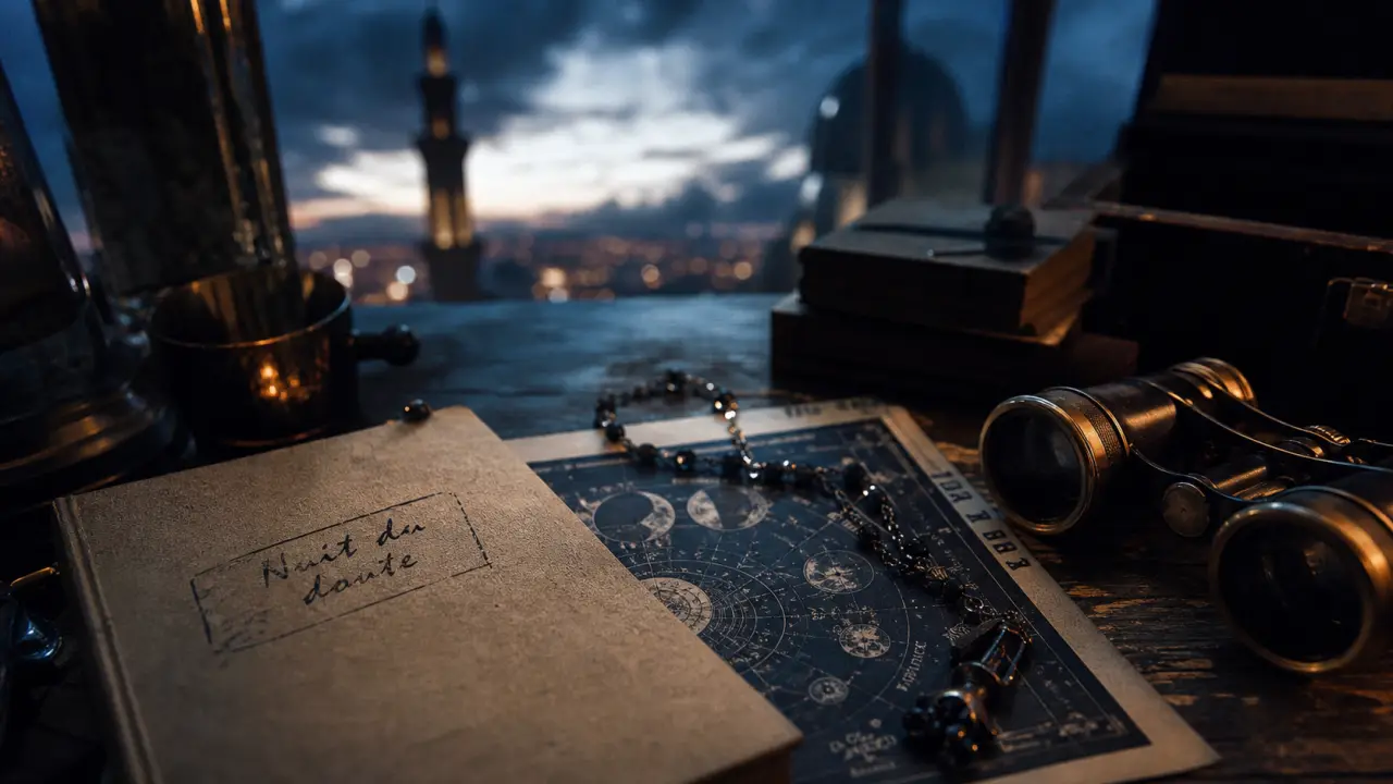 Aïd el fitr 2025 calcul astronomique, carte lunaire et ciel du soir