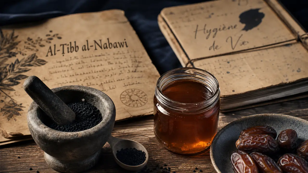 Médecine prophétique : nigelle, miel et dattes, remèdes et prévention