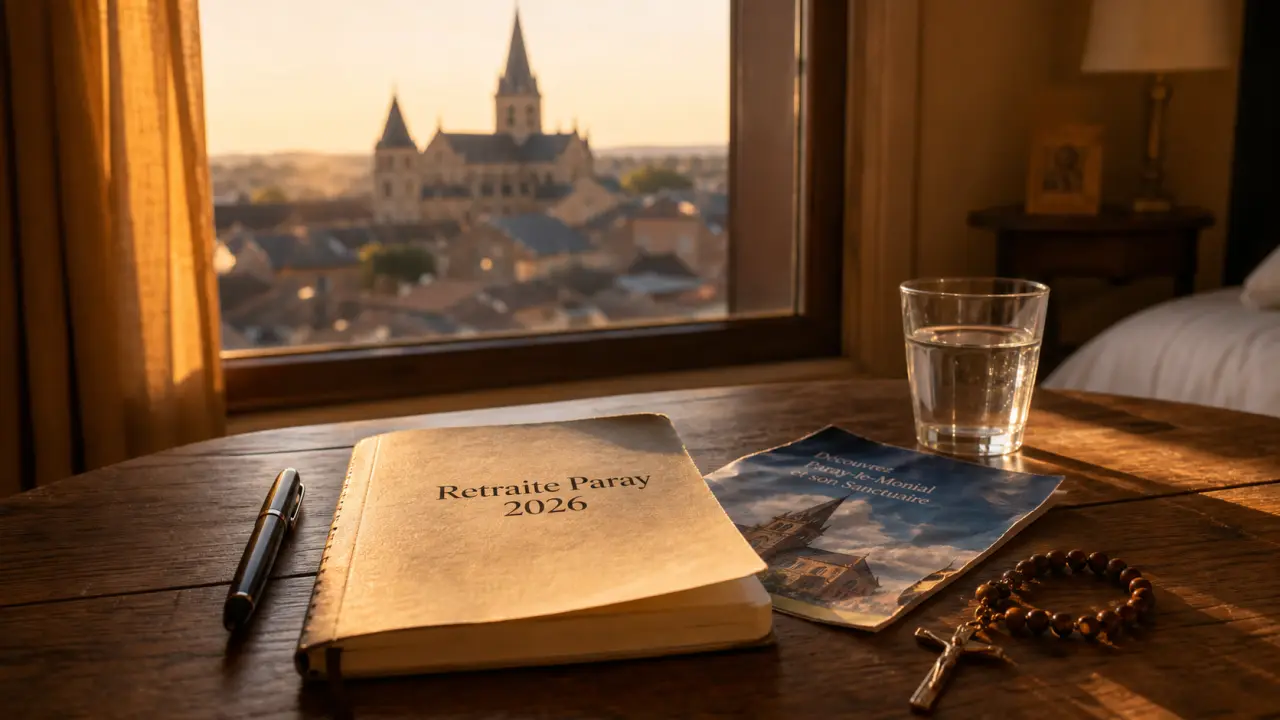 Paray le Monial retraite spirituelle 2026, carnet et chapelet au sanctuaire