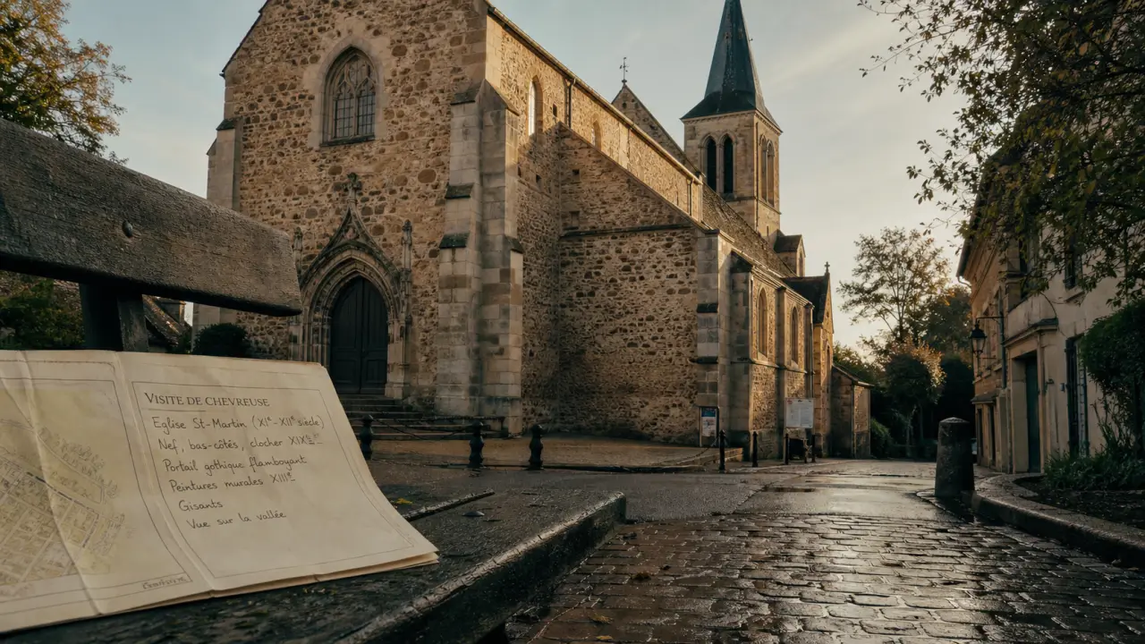 Paroisse saint martin de chevreuse : église Saint-Martin et clocher roman ouverts tous les jours