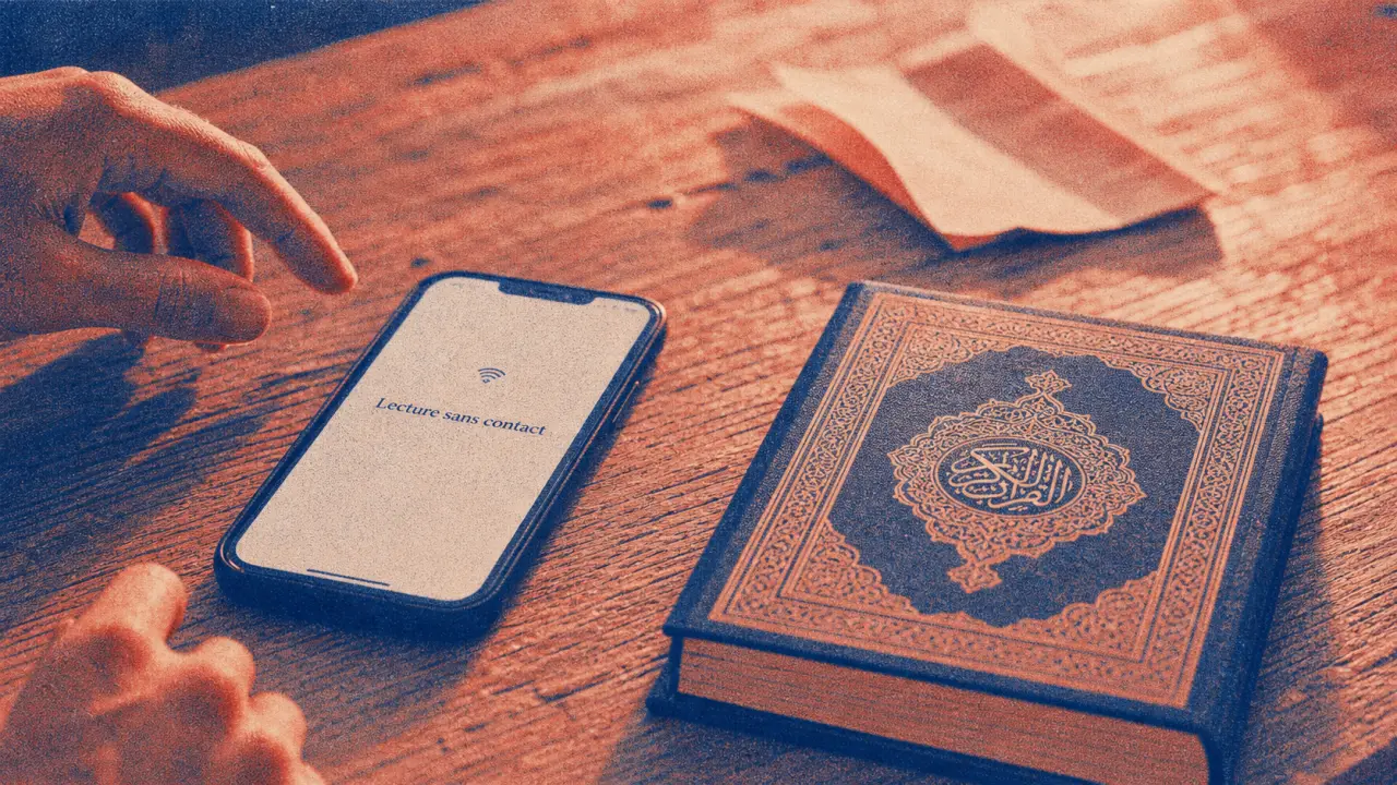 Peut on lire le coran sans ablutions : Moushaf et téléphone sans contact